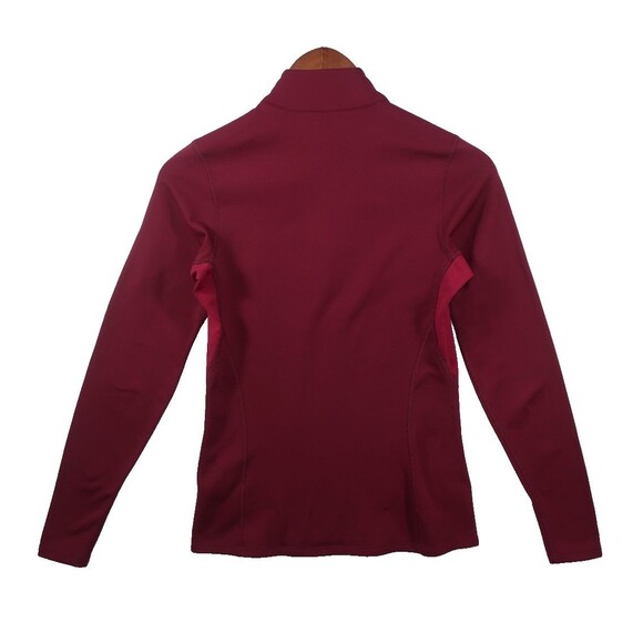 Arcteryx Base Layer Top Ski Snow Rho Winter Maroon & Red Kyanite Size Medium - Picture 7 of 9
